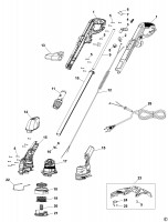 BLACK & DECKER GL4525 STRING TRIMMER (TYPE 1-AS) Spare Parts