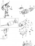 DEWALT DW907K CORDLESS DRILL (TYPE 3) Spare Parts