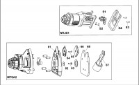 BLACK & DECKER EVO143 MULTITOOL (TYPE 1) Spare Parts