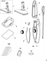 BLACK & DECKER FSM1610 STEAM MOP (TYPE 1) Spare Parts