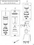 BLACK & DECKER BX600G BLENDER (TYPE 1) Spare Parts