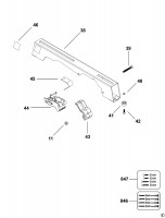 DEWALT DE7025 BRACKET (TYPE 3) Spare Parts