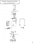 BLACK & DECKER JE400 JUICER (TYPE 1) Spare Parts