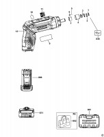 DEWALT DCF680 SCREWDRIVER (TYPE 1) Spare Parts