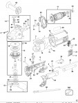 DEWALT D28490 ANGLE GRINDER (TYPE 5) Spare Parts