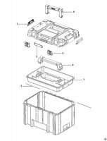 DEWALT DWST1-71195 WORKBOX (TYPE 1) Spare Parts