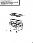 STANLEY 1-97-506 WORKBOX (TYPE 1) Spare Parts