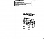 STANLEY 1-97-514 WORKBOX (TYPE 1) Spare Parts