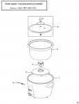 BLACK & DECKER RC650 RICE COOKER (TYPE 1) Spare Parts