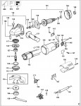 DEWALT DWE4010T SMALL ANGLE GRINDER (TYPE 1) Spare Parts