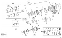 DEWALT D25012K ROTARY HAMMER (TYPE 10) Spare Parts