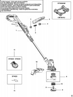 BLACK & DECKER ST4525 STRING TRIMMER (TYPE 1) Spare Parts