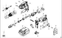 POWERS DS1-X CORDLESS DRILL (TYPE 1) Spare Parts