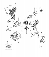 POWERS P180 IMPACT WRENCH (TYPE 1) Spare Parts