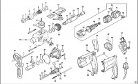 POWERS P700 ROTARY HAMMER (TYPE 1) Spare Parts