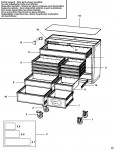 FACOM FAS.13BK DRAWER CABINET (TYPE 0) Spare Parts