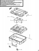 STANLEY STST1-75689 ORGANISER (TYPE 1) Spare Parts