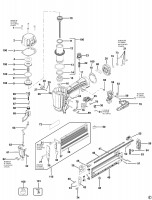 BOSTITCH BT1855-E NAILER (TYPE Rev 1) Spare Parts