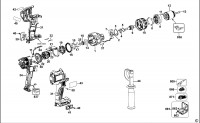 DEWALT DCD995 CORDLESS DRILL (TYPE 2) Spare Parts