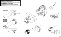 BLACK & DECKER DV1015EL DUSTBUSTER (TYPE H1) Spare Parts