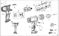 DEWALT DCD700 CORDLESS DRILL (TYPE 4) Spare Parts