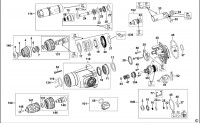 DEWALT D25134 ROTARY HAMMER (TYPE 1) Spare Parts