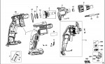 DEWALT DCF620 CORDLESS SCREWDRIVER (TYPE 1) Spare Parts