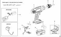 BLACK & DECKER BPCD120 CORDLESS DRILL (TYPE 1) Spare Parts