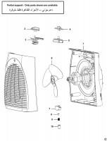 BLACK & DECKER HX290 HEATER (TYPE 1) Spare Parts