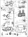 DEWALT DWV901L VACUUM EXTRACTOR (TYPE 1) Spare Parts