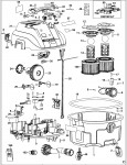 DEWALT DWV901L VACUUM EXTRACTOR (TYPE 1) Spare Parts