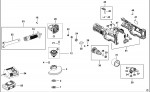 STANLEY FMC761 ANGLE GRINDER (TYPE H1) Spare Parts