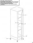 FACOM JLS2-A500PP SHELVING CABINET (TYPE 1) Spare Parts