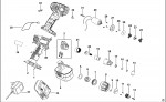 BLACK & DECKER CD121K CORDLESS DRILL (TYPE H1) Spare Parts