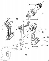 BLACK & DECKER LDX172 CORDLESS DRILL (TYPE H1) Spare Parts