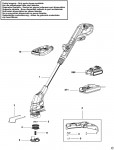 BLACK & DECKER GLC1823L20 STRING TRIMMER (TYPE 1) Spare Parts