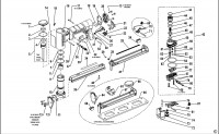 BOSTITCH 21671B-A-E PNEUMATIC STAPLER (TYPE Rev 1) Spare Parts