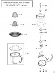 BLACK & DECKER BFCJ300 JUICER (TYPE 1) Spare Parts