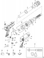 BLACK & DECKER KX2200-B5 HEATGUN (TYPE 1) Spare Parts