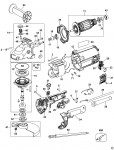 DEWALT D28491 ANGLE GRINDER (TYPE 5) Spare Parts