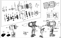 DEWALT DCD710 CORDLESS DRILL (TYPE 2) Spare Parts