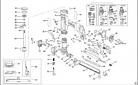 BOSTITCH 438S4-1 PNEUMATIC STAPLER (TYPE Rev J) Spare Parts