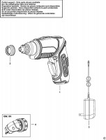 Black & Decker CS36BS Type H1 Cordless Screwdriver Spare Parts