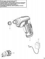 BLACK & DECKER BDAS36V CORDLESS SCREWDRIVER (TYPE H1) Spare Parts