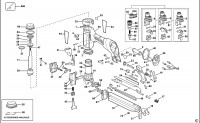 BOSTITCH 538S214 PNEUMATIC STAPLER (TYPE Rev C) Spare Parts