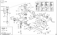 BOSTITCH 538S5 PNEUMATIC STAPLER (TYPE Rev 0) Spare Parts