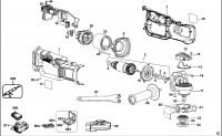 DEWALT DCG412 SMALL ANGLE GRINDER (TYPE 10) Spare Parts