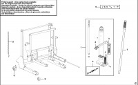 FACOM DL.700 WHEEL DOLLY (TYPE 1) Spare Parts