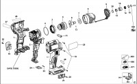 DEWALT DCF887 IMPACT DRIVER (TYPE 1) Spare Parts