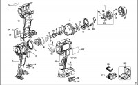 DEWALT DCF825 IMPACT DRIVER (TYPE 11) Spare Parts